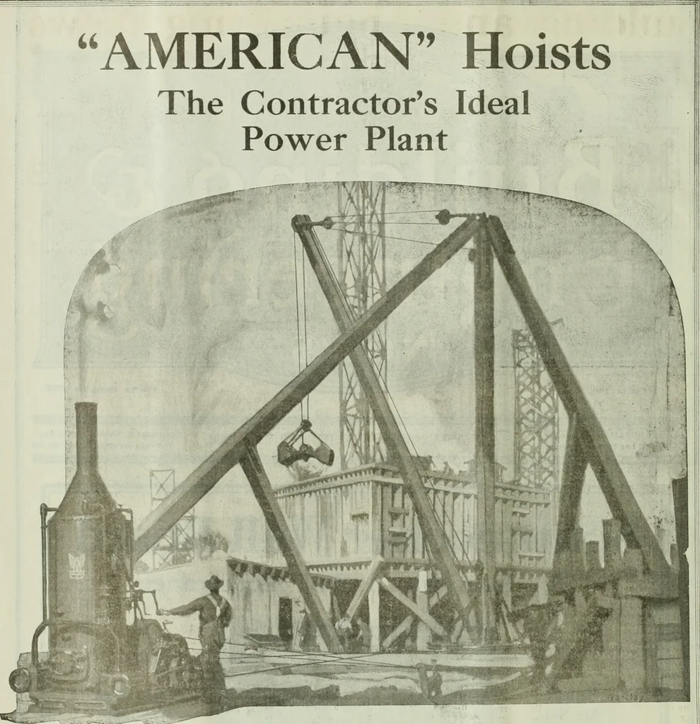 An illustration from Building & engineering news, 1914, leaf 5