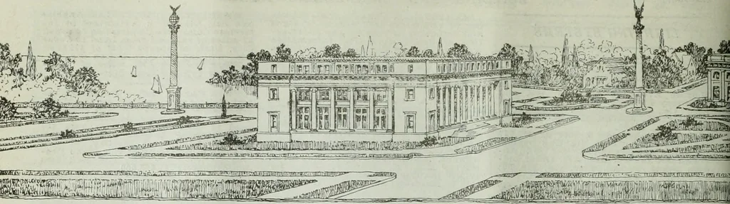 An illustration from Building & engineering news, 1914, leaf 591