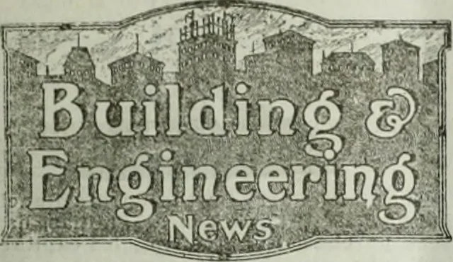 An illustration from Building & engineering news, 1914, leaf 644