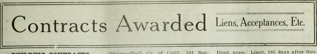 An illustration from Building & engineering news, 1914, leaf 694