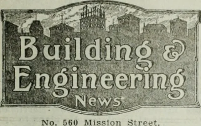 An illustration from Building & engineering news, 1914, leaf 832