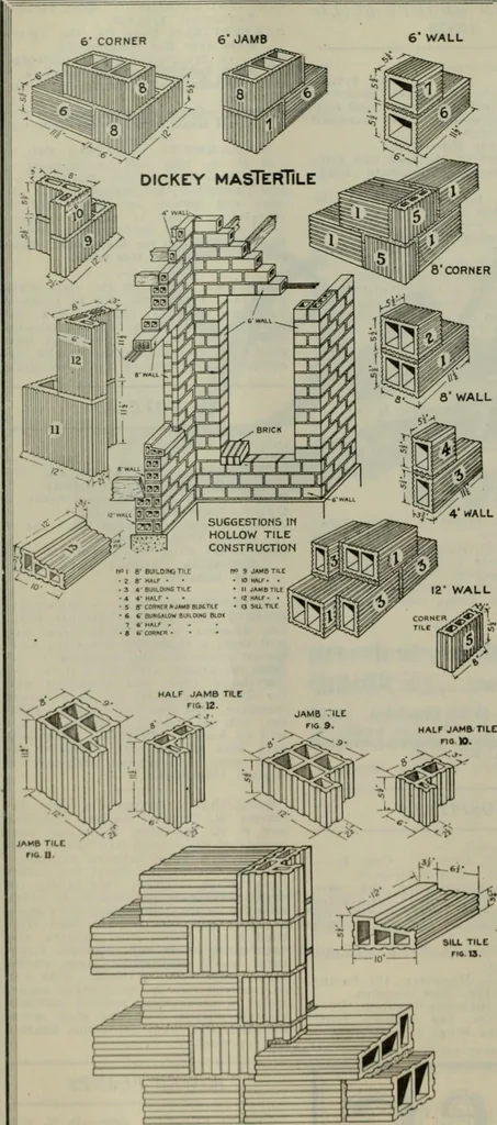 An illustration from Building & engineering news, 1914, leaf 113
