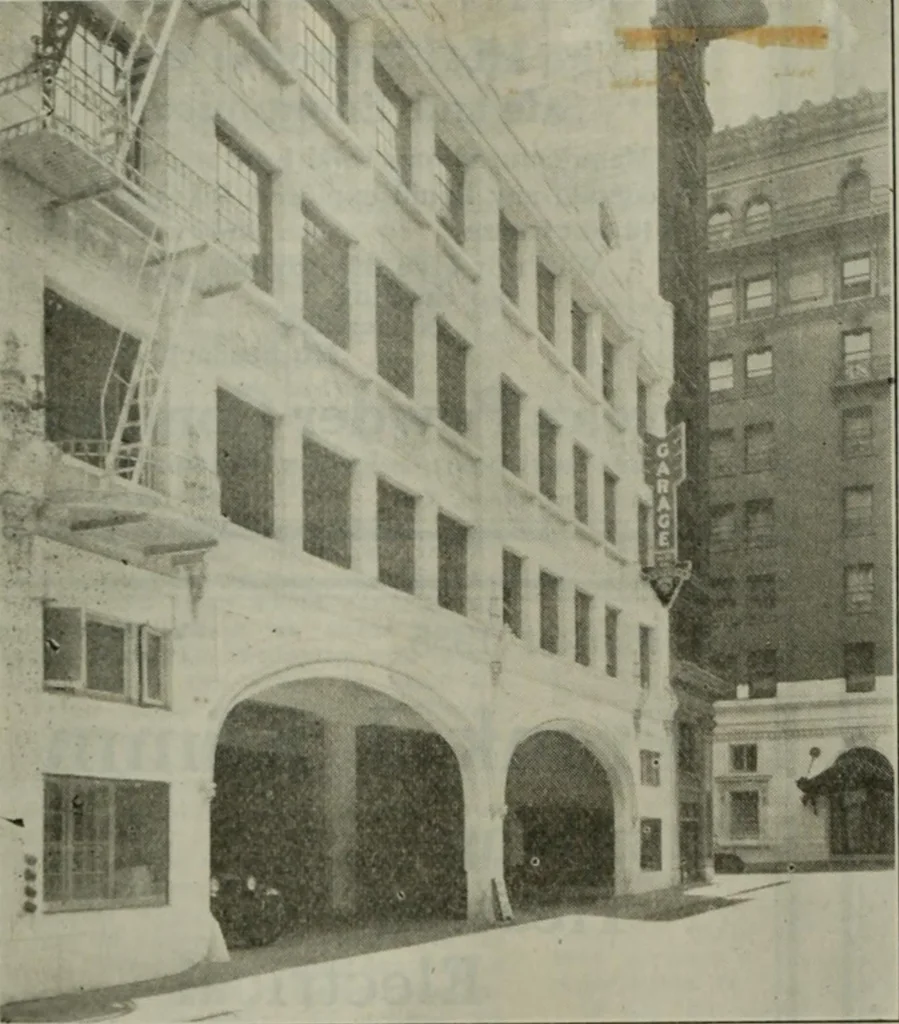 An illustration from Building & engineering news, 1914, leaf 137