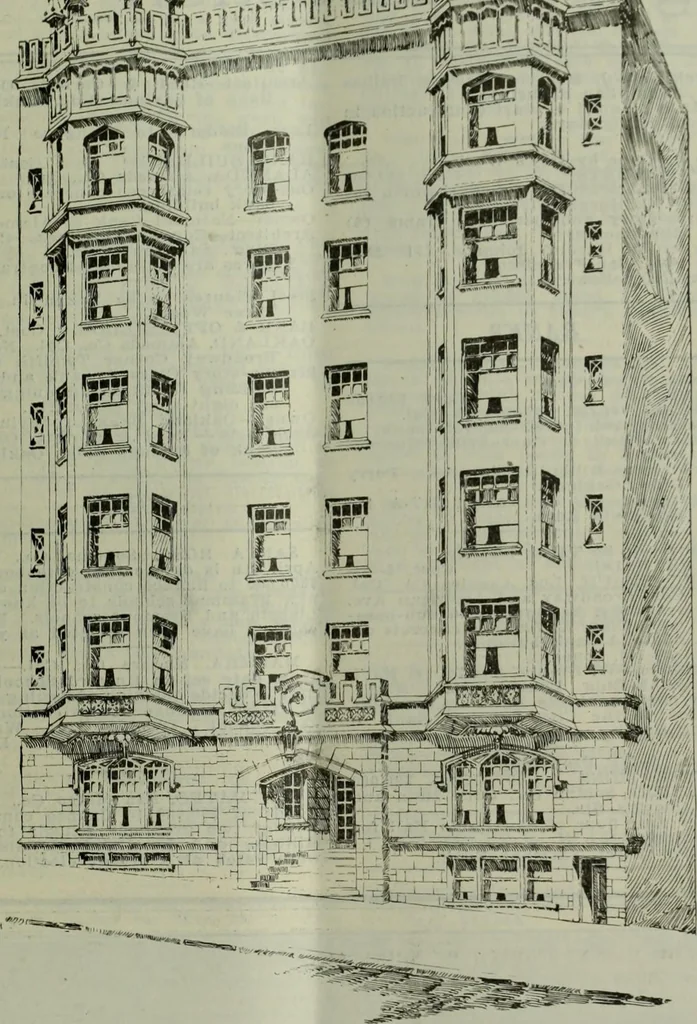 An illustration from Building & engineering news, 1914, leaf 272