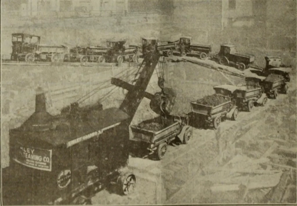 An illustration from Building & engineering news, 1914, leaf 273