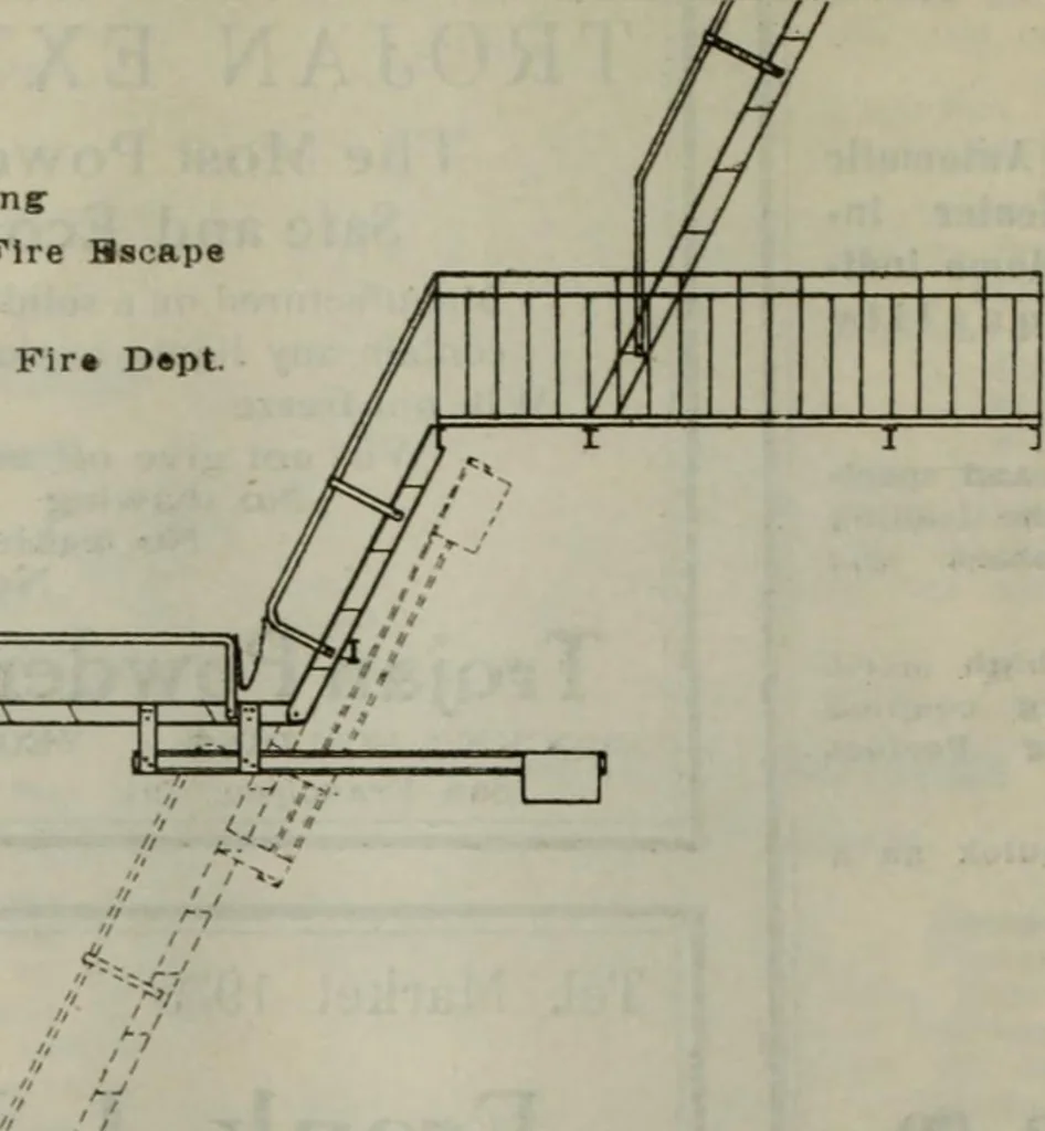 An illustration from Building & engineering news, 1914, leaf 633