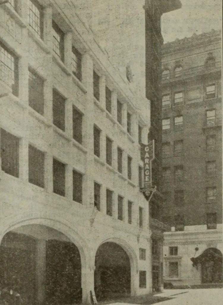 An illustration from Building & engineering news, 1914, leaf 67