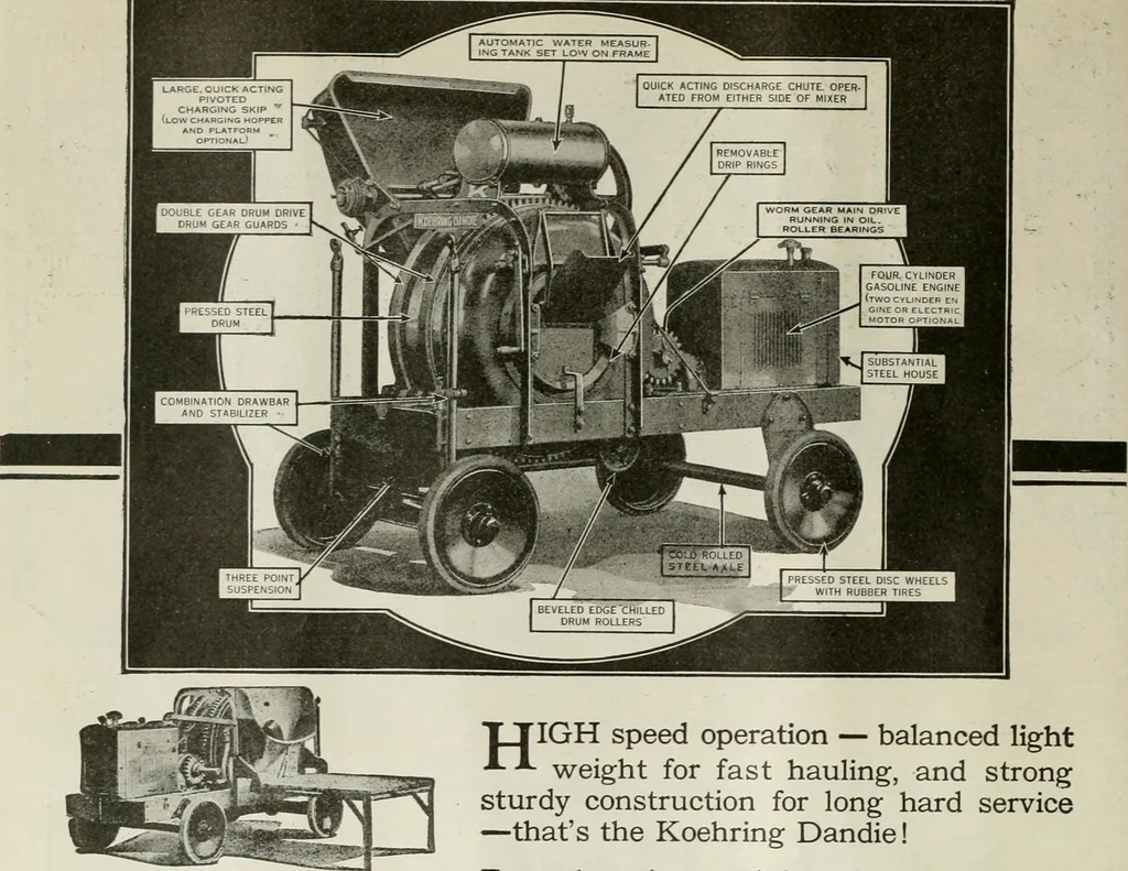 An illustration from Building & engineering news, 1914, leaf 129