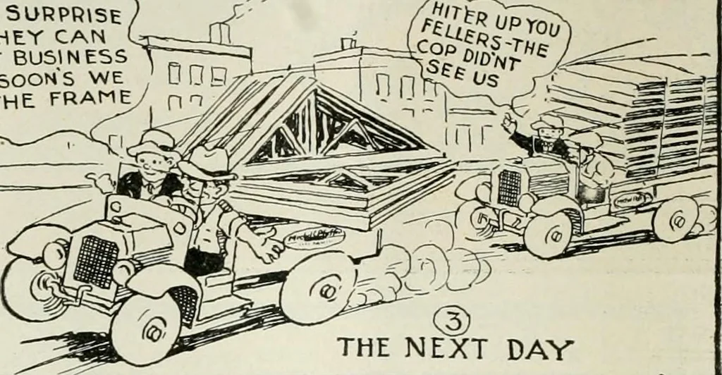 An illustration from Building & engineering news, 1914, leaf 747