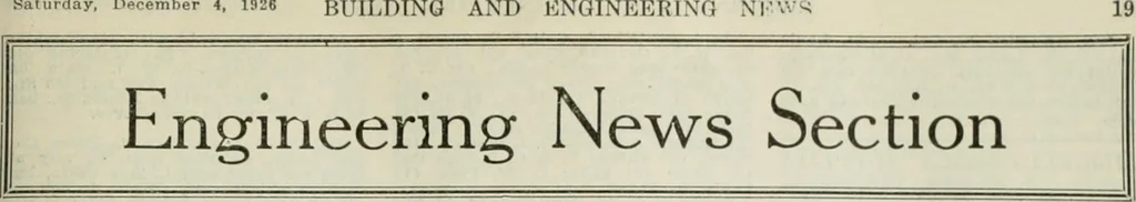 An illustration from Building & engineering news, 1914, leaf 926