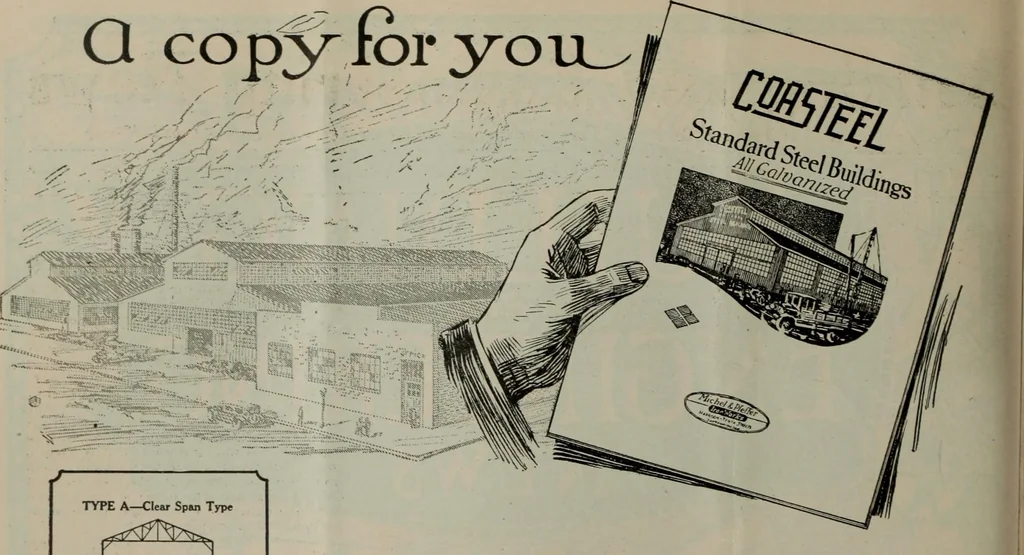 An illustration from Building & engineering news, 1914, leaf 291