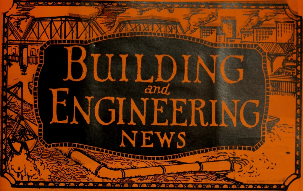 An illustration from Building & engineering news, 1914, leaf 324