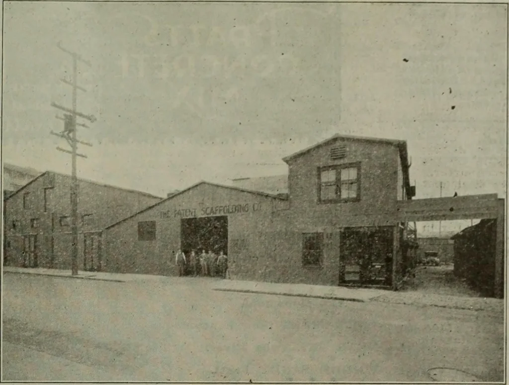 An illustration from Building & engineering news, 1914, leaf 378