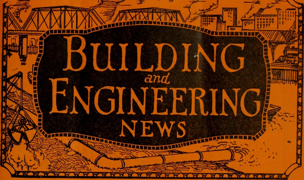 An illustration from Building & engineering news, 1914, leaf 534