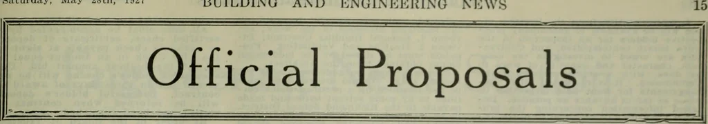 An illustration from Building & engineering news, 1914, leaf 844