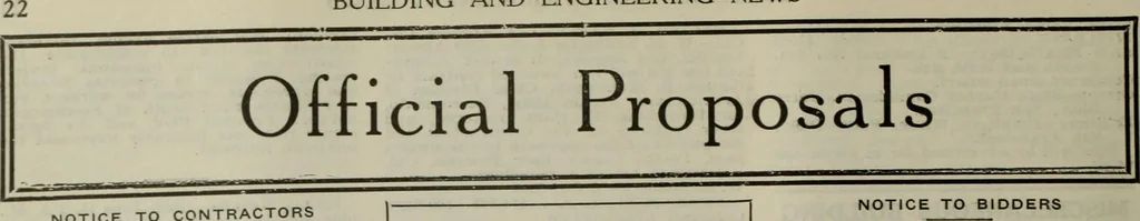 An illustration from Building & engineering news, 1914, leaf 919