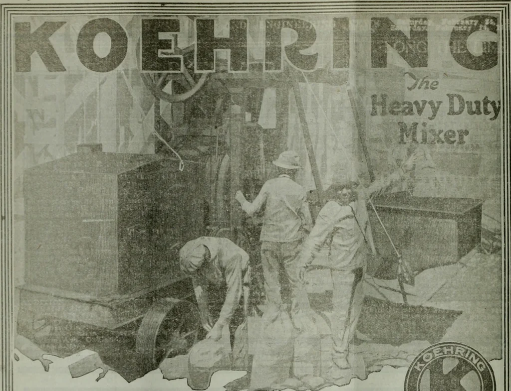 An illustration from Building & engineering news, 1914, leaf 231