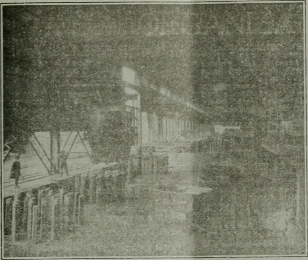 An illustration from Building & engineering news, 1914, leaf 236
