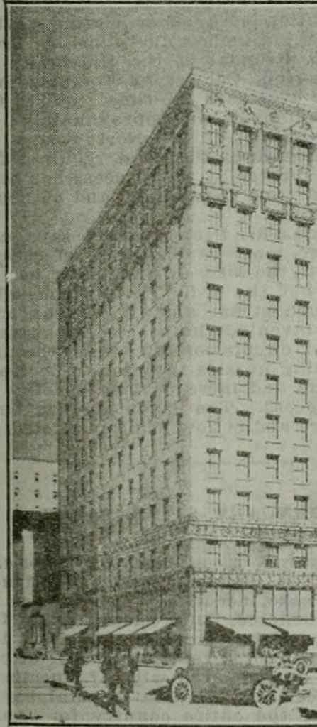 An illustration from Building & engineering news, 1914, leaf 238