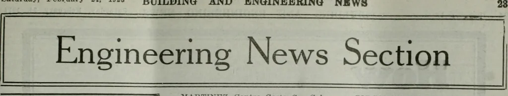 An illustration from Building & engineering news, 1914, leaf 252