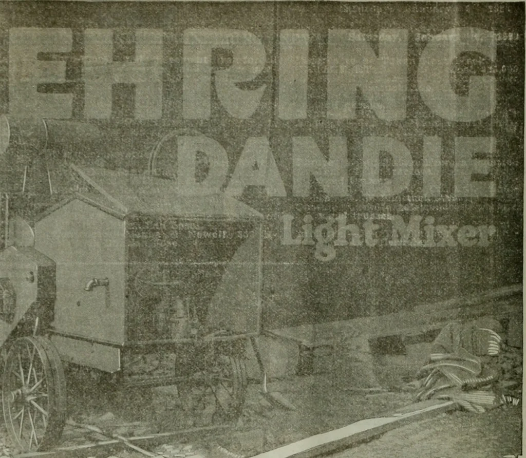 An illustration from Building & engineering news, 1914, leaf 5