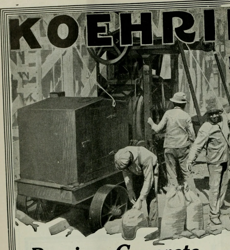 An illustration from Building & engineering news, 1914, leaf 757