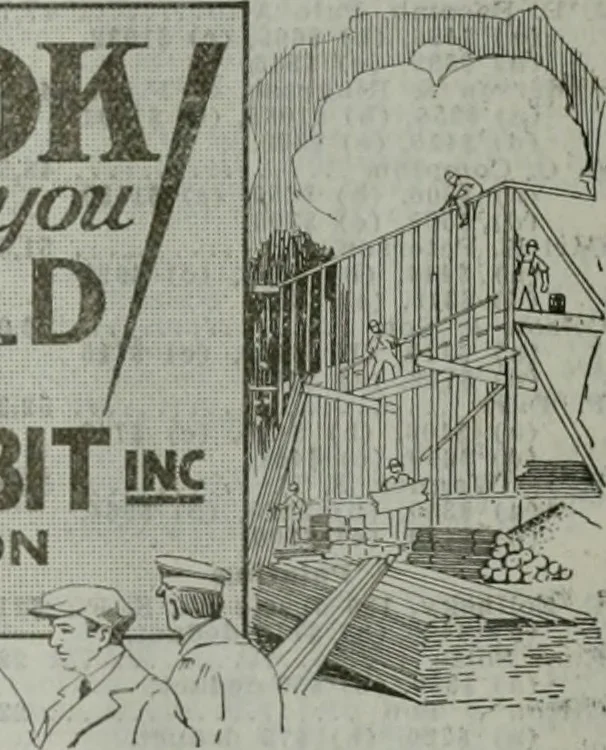 An illustration from Building & engineering news, 1914, leaf 832