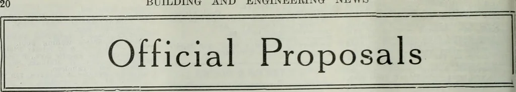 An illustration from Building & engineering news, 1914, leaf 233