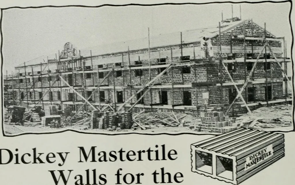 An illustration from Building & engineering news, 1914, leaf 239