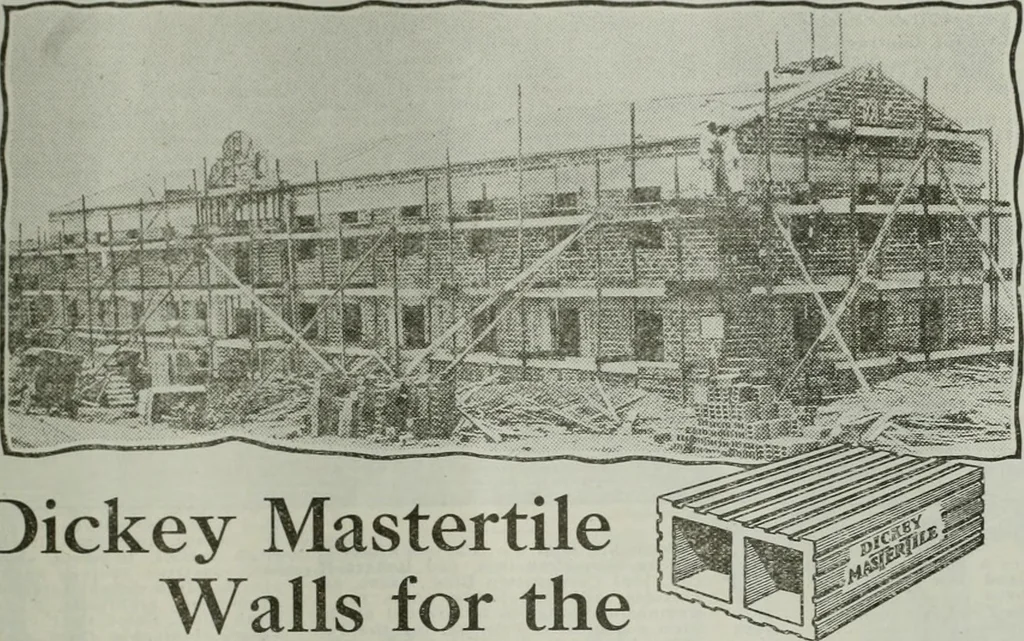 An illustration from Building & engineering news, 1914, leaf 288