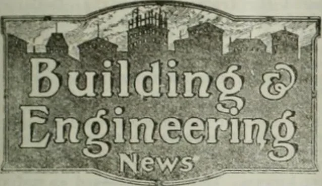 An illustration from Building & engineering news, 1914, leaf 488