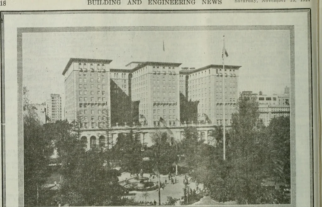 An illustration from Building & engineering news, 1914, leaf 839