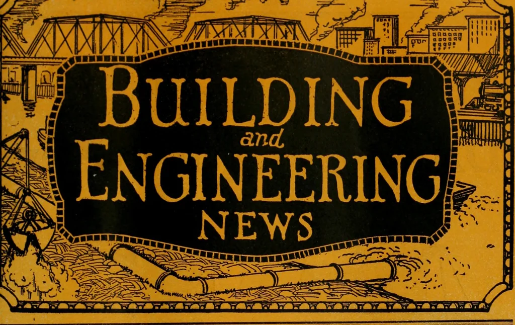 An illustration from Building & engineering news, 1914, leaf 864