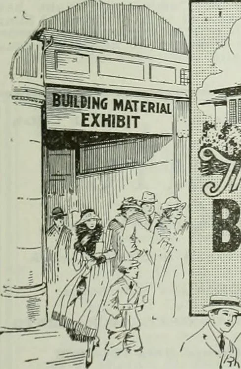 An illustration from Building & engineering news, 1914, leaf 1054