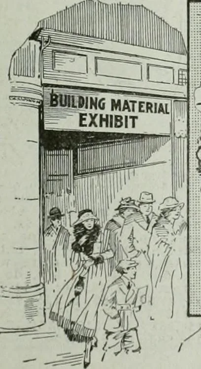 An illustration from Building & engineering news, 1914, leaf 144