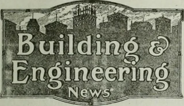 An illustration from Building & engineering news, 1914, leaf 50
