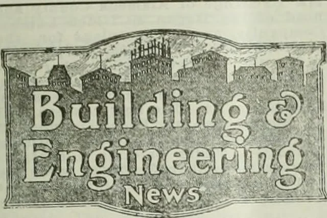 An illustration from Building & engineering news, 1914, leaf 706