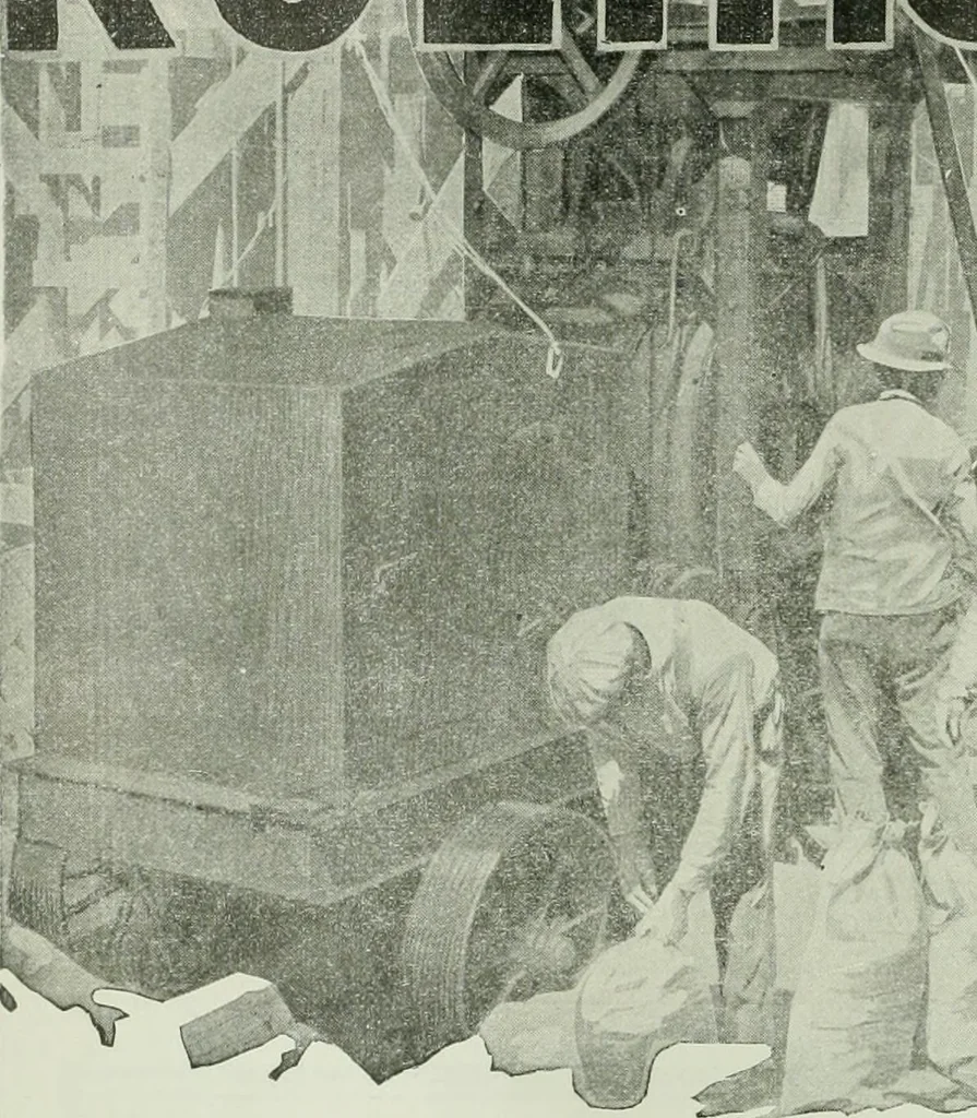 An illustration from Building & engineering news, 1914, leaf 747