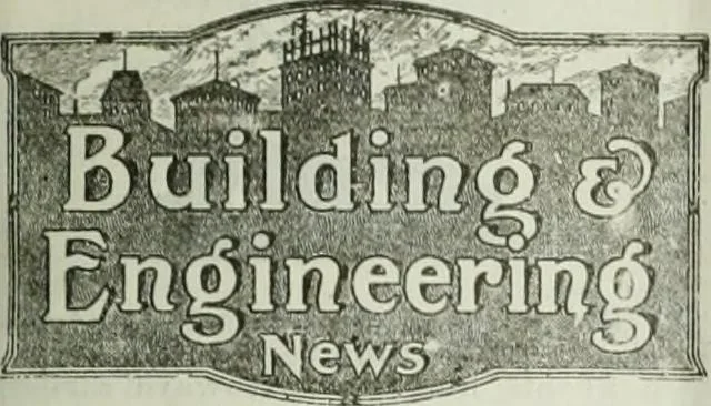 An illustration from Building & engineering news, 1914, leaf 790