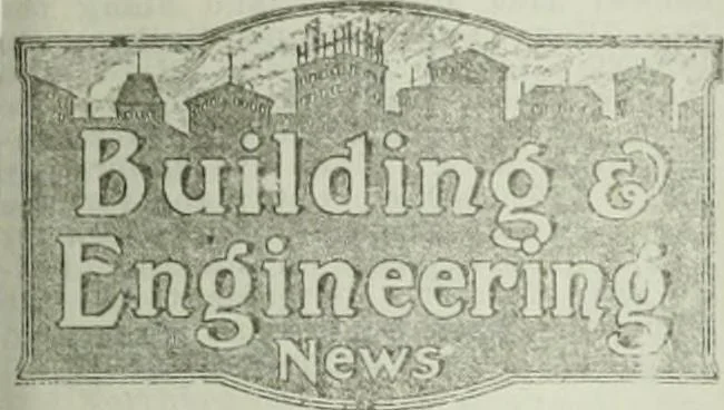 An illustration from Building & engineering news, 1914, leaf 832