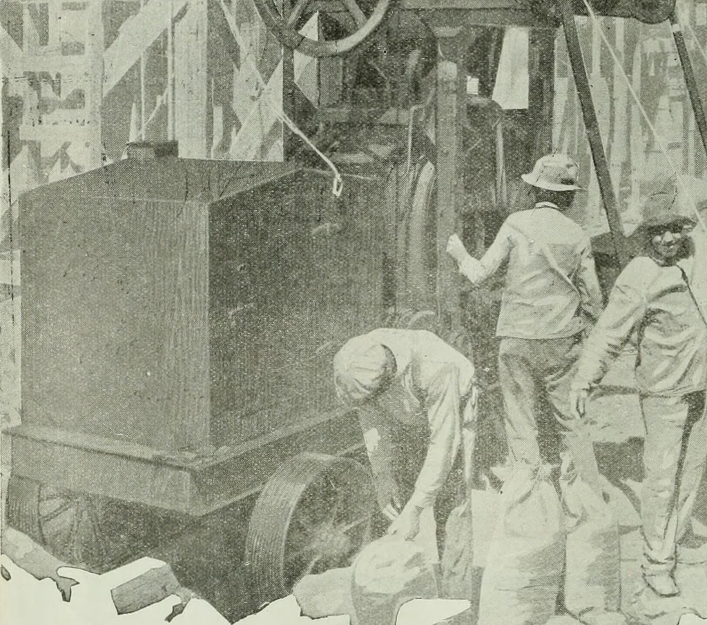 An illustration from Building & engineering news, 1914, leaf 91