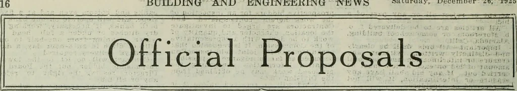 An illustration from Building & engineering news, 1914, leaf 1069
