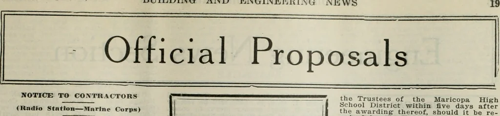 An illustration from Building & engineering news, 1914, leaf 332