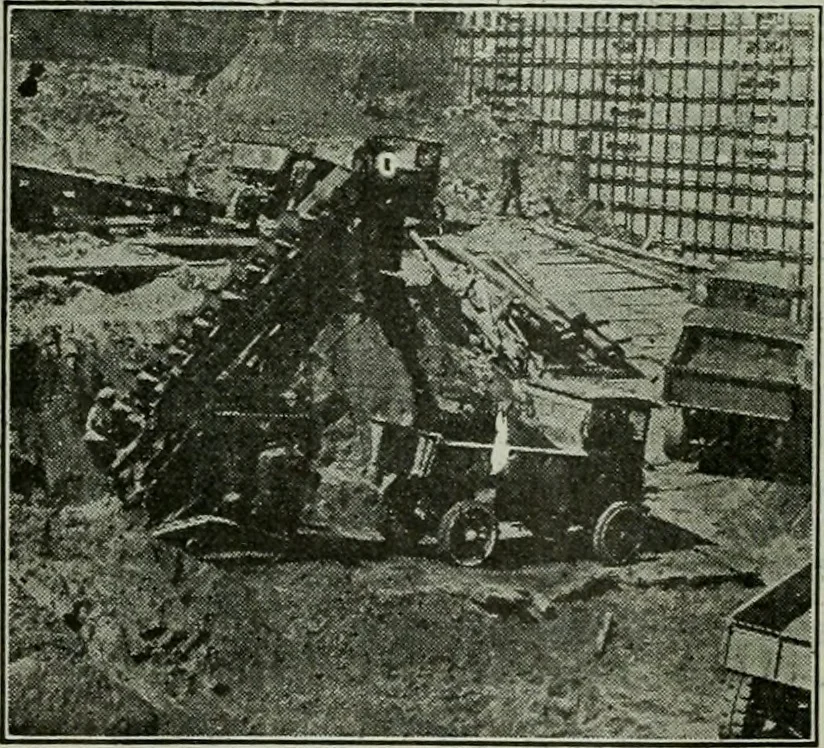 An illustration from Building & engineering news, 1914, leaf 497