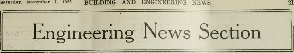 An illustration from Building & engineering news, 1914, leaf 784