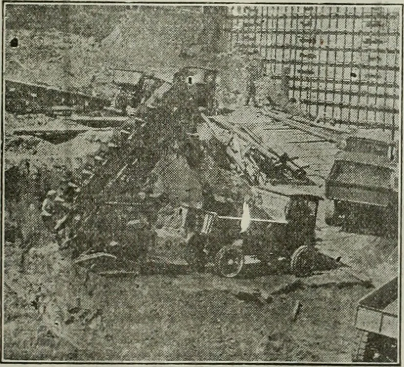 An illustration from Building & engineering news, 1914, leaf 914