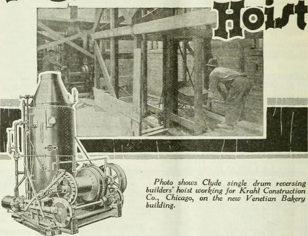 An illustration from Building & engineering news, 1914, leaf 1035