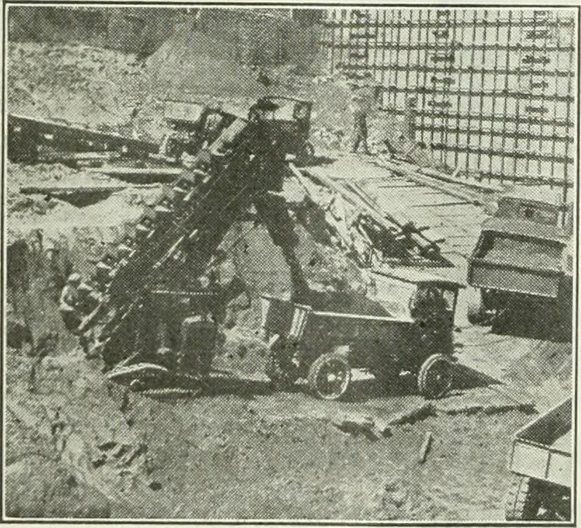 An illustration from Building & engineering news, 1914, leaf 25