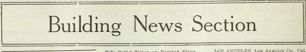 An illustration from Building & engineering news, 1914, leaf 365