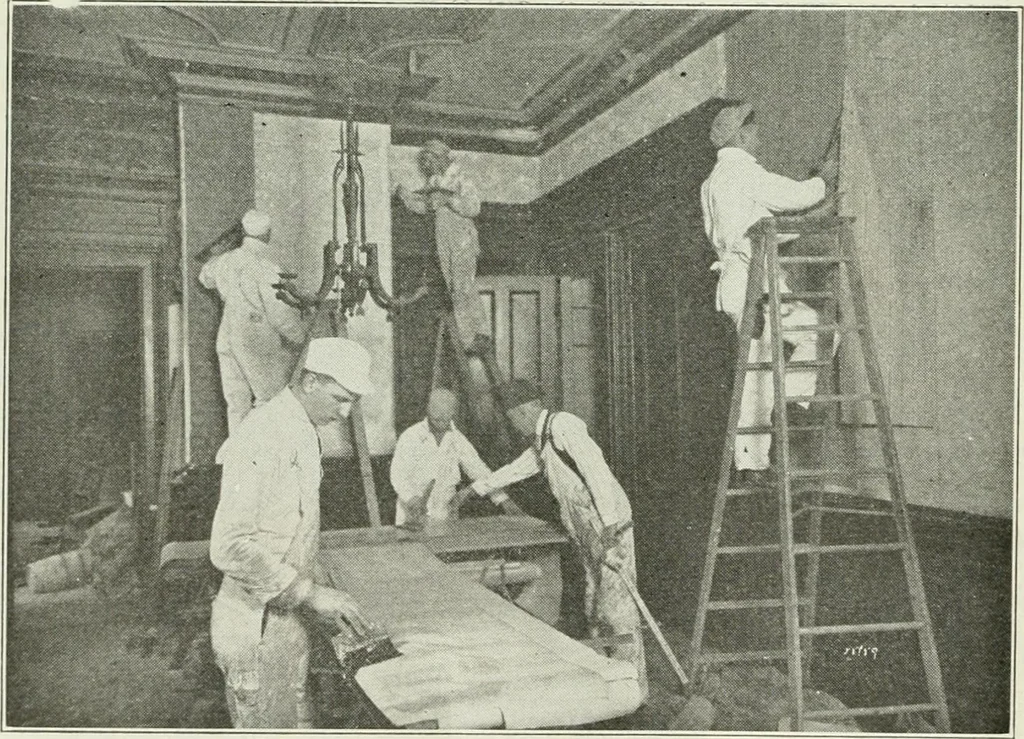 An illustration from Building & engineering news, 1914, leaf 449
